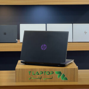 لپتاپ گیمنیگ اچ پی پایولیون 15 laptop gaming pavilion 15 cpu rayzen5-5600H ram 8GB ssd 512GB gpu 4GB GTX 3050Ti